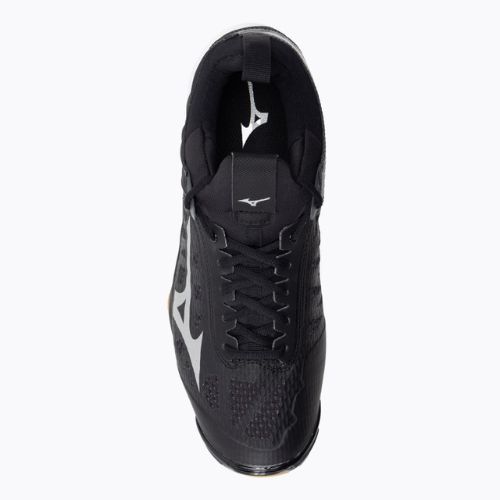 Încălțăminte de volei pentru bărbați Mizuno Wave Momentum, negru, V1GA191204