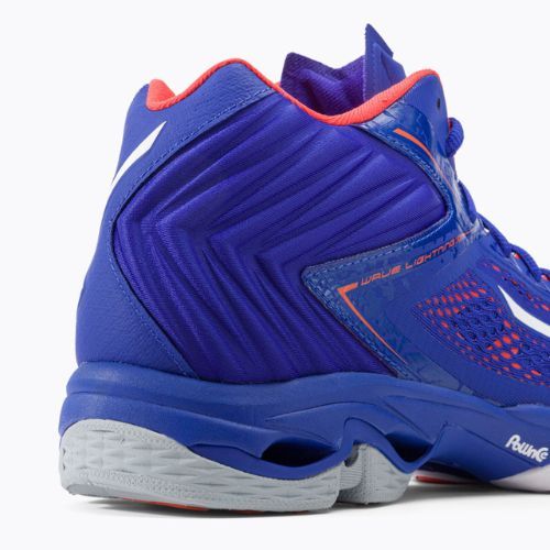 Încălțăminte de volei pentru bărbați Mizuno Wave Lightning Z5 Mid, albastru, V1GA190500