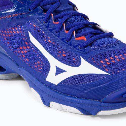 Încălțăminte de volei pentru bărbați Mizuno Wave Lightning Z5 Mid, albastru, V1GA190500