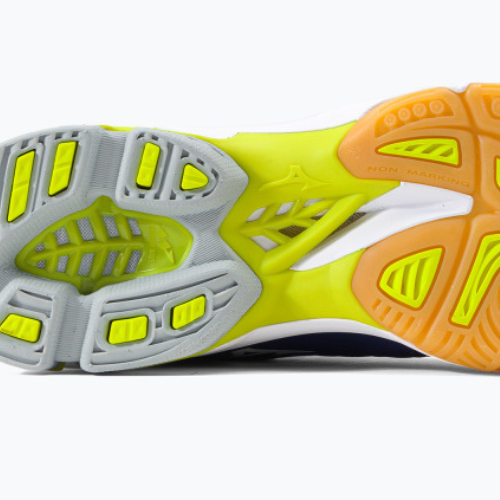 Încălțăminte de volei pentru bărbați Mizuno Wave Lightning Z3 Mid, albastru, V1GA170571