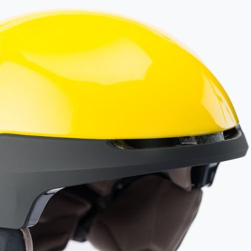Cască de schi Dainese Nucleo vibrant yellow/stretch limo