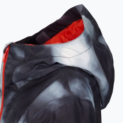 Jachetă de snowboard pentru copii Quiksilver Mission Printed, negru, EQBTJ03148