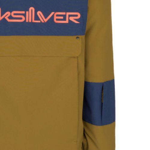 Geacă de snowboard pentru bărbați Quiksilver Steeze, maro, EQYTJ03274