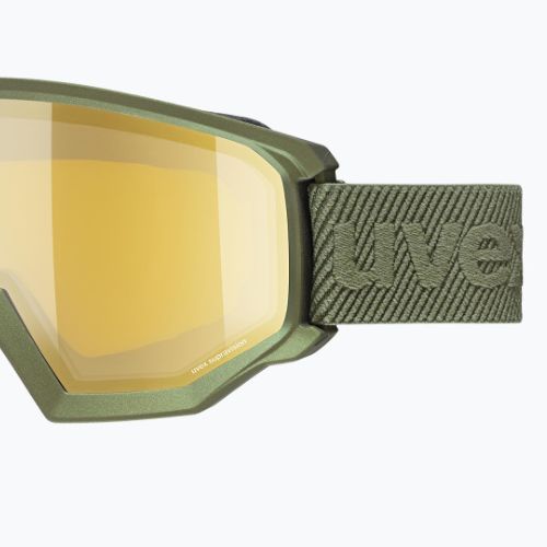 Ochelari de schi UVEX Athletic FM, verde, 55/0/520/80