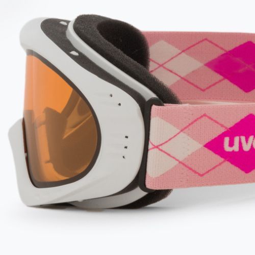 Ochelari de schi pentru femei UVEX Cevron, alb, 55/0/036/16