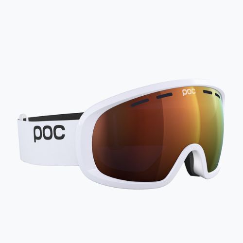 Ochelari de schi POC Fovea Mid Clarity hydrogen white/spektris orange