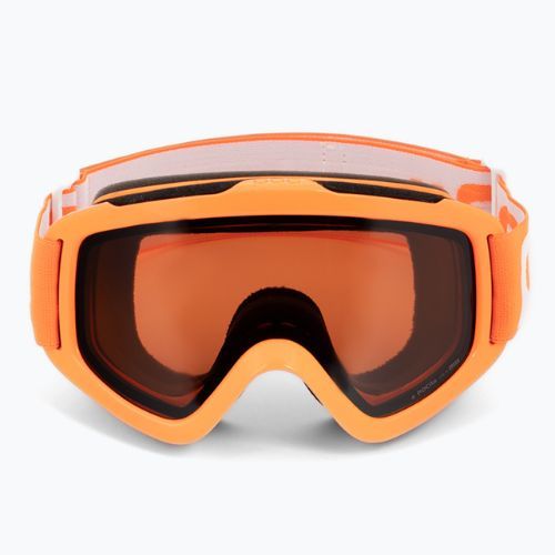 Ochelari de schi pentru copii POC POCito Iris fluorescent orange/orange
