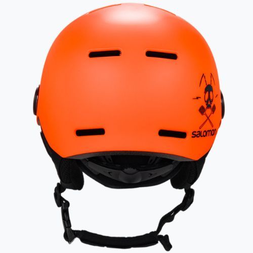 Cască de schi pentru copii Salomon Grom Visor, portocaliu, L40836900