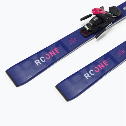 Schiuri de coborâre pentru femei Fischer RC ONE LITE 73 SLR + RS 9 SLR, albastru, P15521