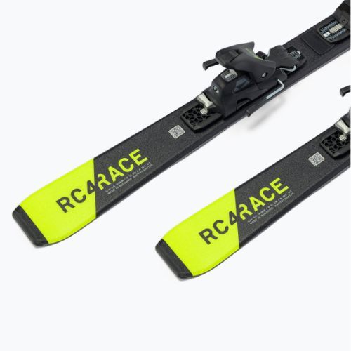 Schiuri de coborâre pentru copii Fischer RC4 RACE JR SLR + FJ4 AC SLR, negru, P19720