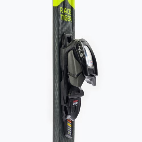 Schiuri de coborâre pentru copii Völkl RACETIGER Junior galben +4.5 VMotion Jr. 120465/6162T1.VA