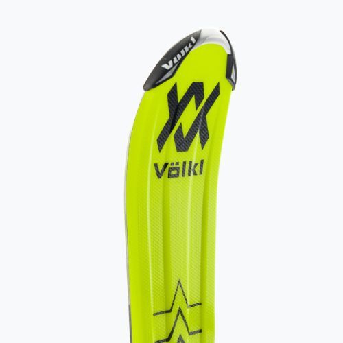Schiuri de coborâre pentru copii Volkl RACETIGER Junior+7.0 VMotion Jr. R, galben, 120465/6262T1.VA