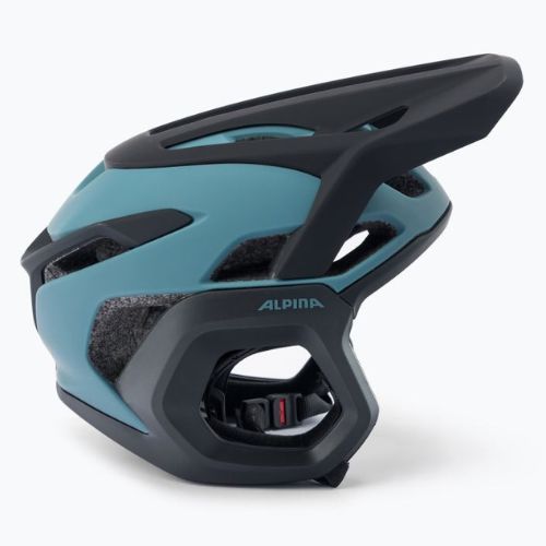 Cască de bicicletă Alpina Rootage Evo dirt blue matt