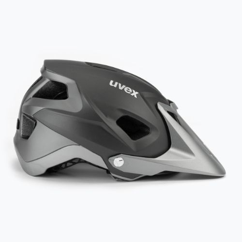 Cască de bicicletă pentru bărbați UVEX Quatro Integrale, gri, 410970 08