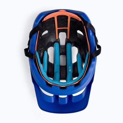 Cască de bicicletă POC Axion SPIN natrium blue matt