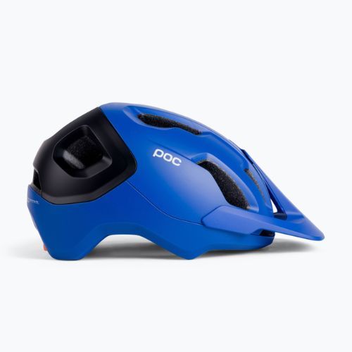 Cască de bicicletă POC Axion SPIN natrium blue matt
