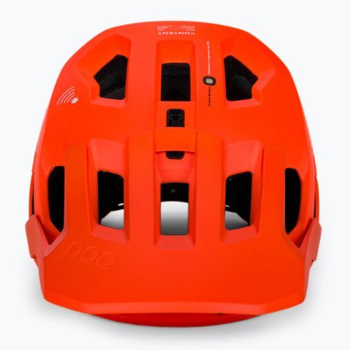 Cască de bicicletă POC Kortal Race MIPS fluorescent orange/uranium/black matt