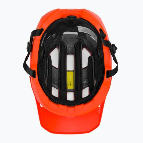 Cască de bicicletă POC Kortal Race MIPS fluorescent orange/uranium/black matt