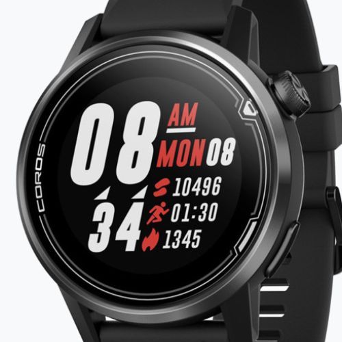 Ceas sport COROS APEX Premium GPS 42mm, negru, WAPXS-BLK2