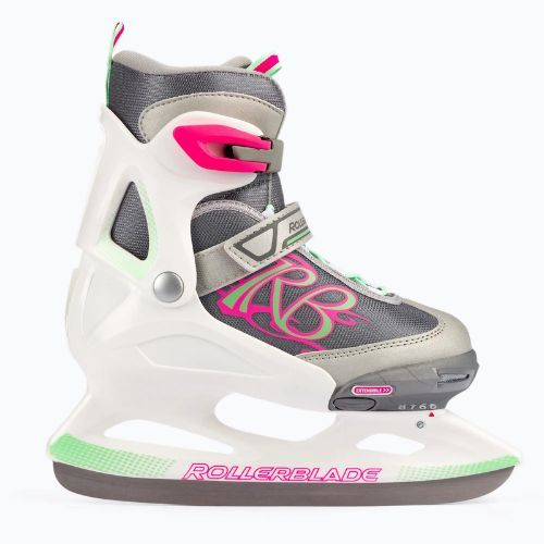 Patine de gheață pentru copii Rollerblade Comet G, alb, 0P5026008G9