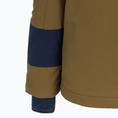 Jachetă de snowboard pentru copii Quiksilver Steeze, verde, EQBTJ03124