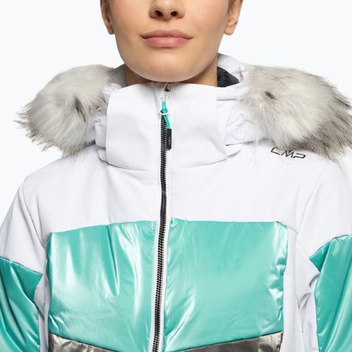 Jachetă de schi pentru femei CMP, alb, 30W0626 A001
