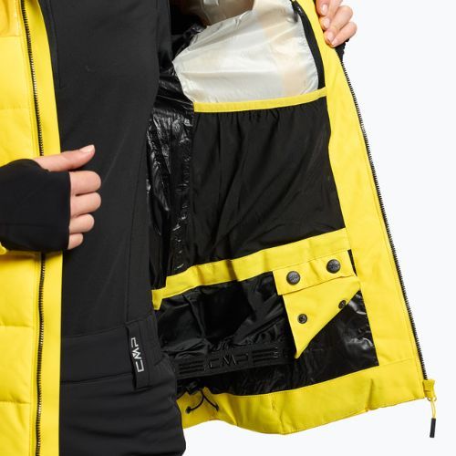 Jachetă de schi pentru femei CMP, galben, 30W0686