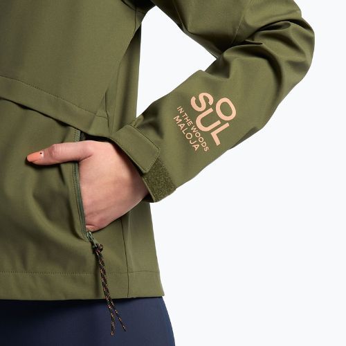Jachetă multisport pentru femei Maloja W’S KranzmoosM, verde, 32145-1-0560