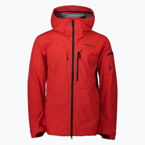 Jachetă de schi Peak Performance M Alpine, roșu, G76537010