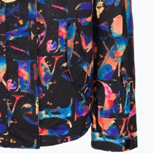 Jachetă de snowboard pentru copii ROXY Jetty Girl 2021 true black magic carpet