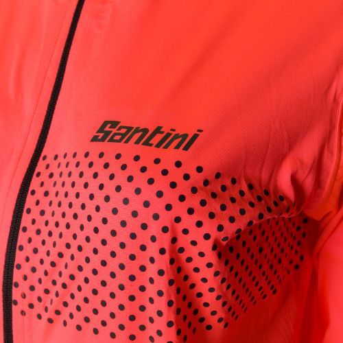 Jachetă de ciclism pentru femei Santini Guard Nimbus, portocaliu, 2W52375GUARDNIMBGN
