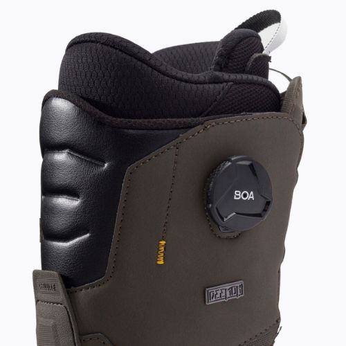Boots de snowboard pentru bărbați DEELUXE Deemon L3 Boa, verde, 572110-1000