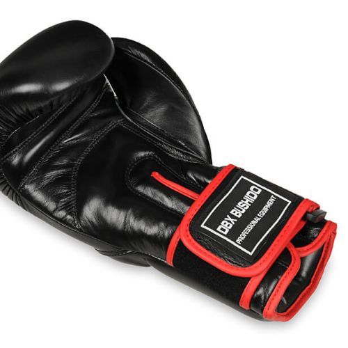 Mănuși de box cu sistem Wrist Protect Bushido, negru, Bb2-12oz