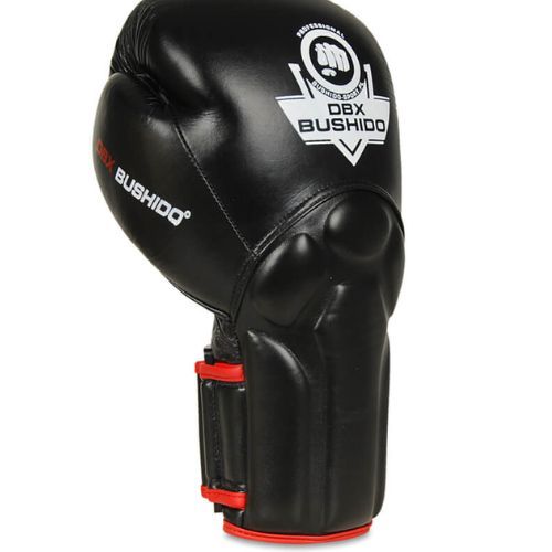 Mănuși de box cu sistem Wrist Protect Bushido, negru, Bb2-12oz