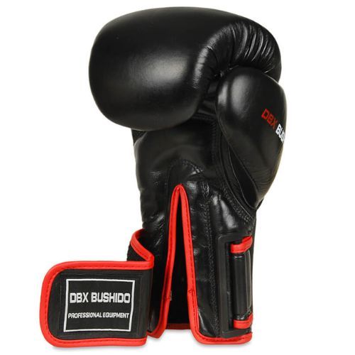 Mănuși de box cu sistem Wrist Protect Bushido, negru, Bb2-12oz