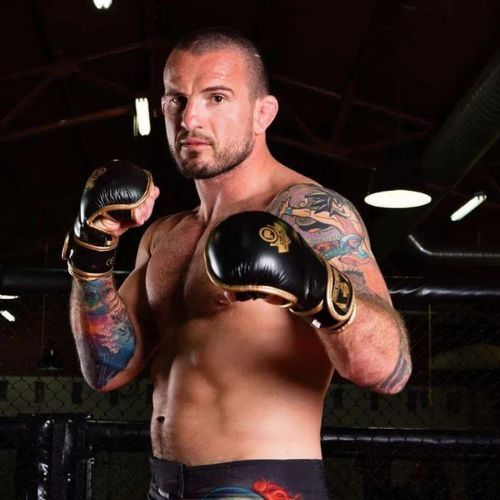 Mănuși de antrenament din piele Bushido MMA, negru, Arm-2011D-M