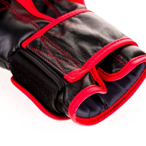 Mănuși din piele Bushido sparring Training, negru, ARB-415 14oz