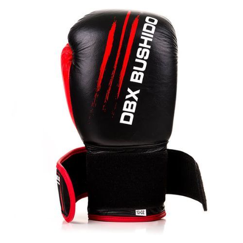 Mănuși din piele Bushido sparring Training, negru, ARB-415 14oz