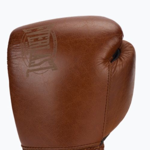 Mănuși de box EVERLAST 1910 Classic, maro, EV1910 BROWN-12 oz.