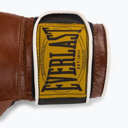 Mănuși de box EVERLAST 1910 Classic, maro, EV1910 BROWN-12 oz.