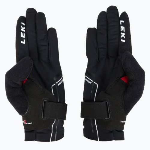 Mănuși de trekking LEKI Nordic Move Shark, negru, 649701301060