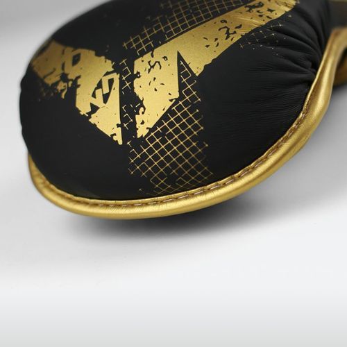 Mănuși de sparring pentru bărbați GroundGame MMA Cage Gold, auriu, MMASPARGLOCGOL