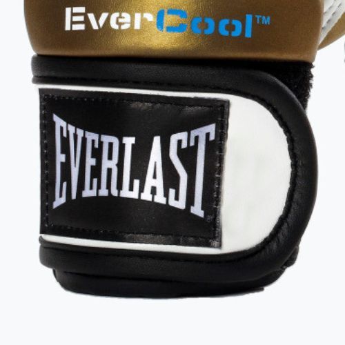Mănuși de antrenament EVERLAST Everstrike Gloves, alb, EV661 WHT/GOLD-S/M
