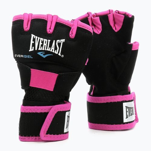 Mănuși strat interior cu gel pentru femei EVERLAST, negru, EV4355 BLK/PINK-S/M
