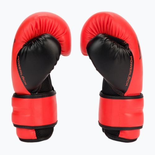 Mănuși de box pentru bărbați EVERLAST Powerlock Pu, roșu, EV2200 RED-10 oz.