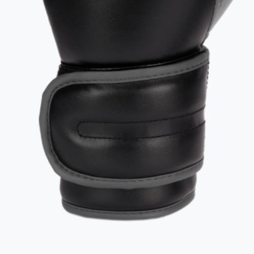 Mănuși de box pentru bărbați EVERLAST Powerlock Pu, negru, EV2200 BLK-10 oz.