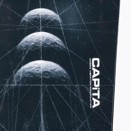 Snowboard CAPiTA Pathfinder, negru și verde, 1211132