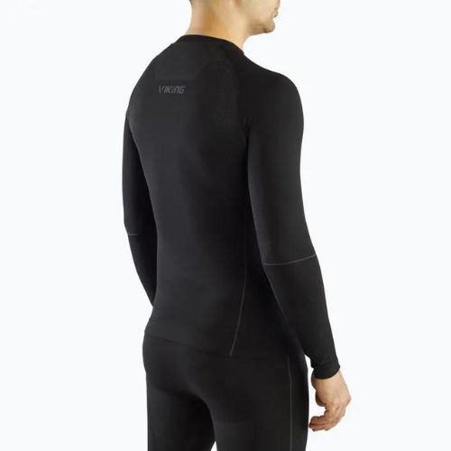 Tricou termic pentru bărbați Viking Eiger, negru, 500/21/2081
