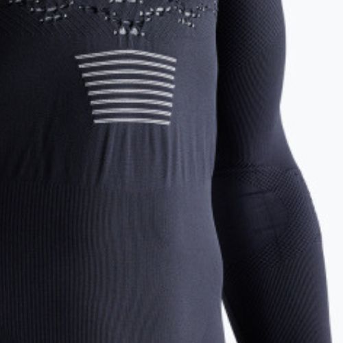 Bluză termică pentru bărbați X-Bionic The Trick 4.0 Run opal black/arctic white