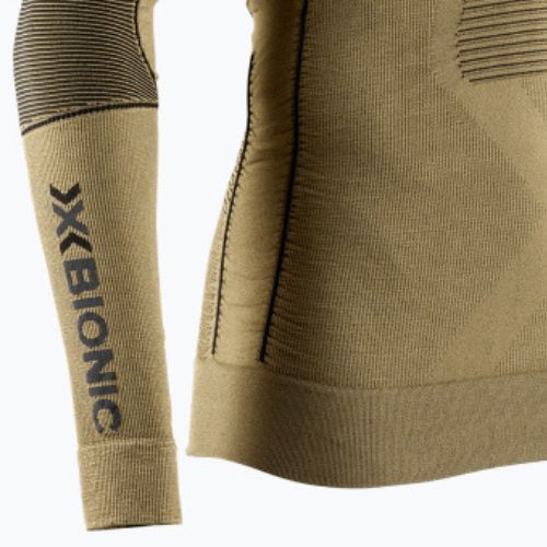 Tricou termic cu mânecă lungă X-Bionic Radiactor 4.0, auriu, RAWTXXW19M